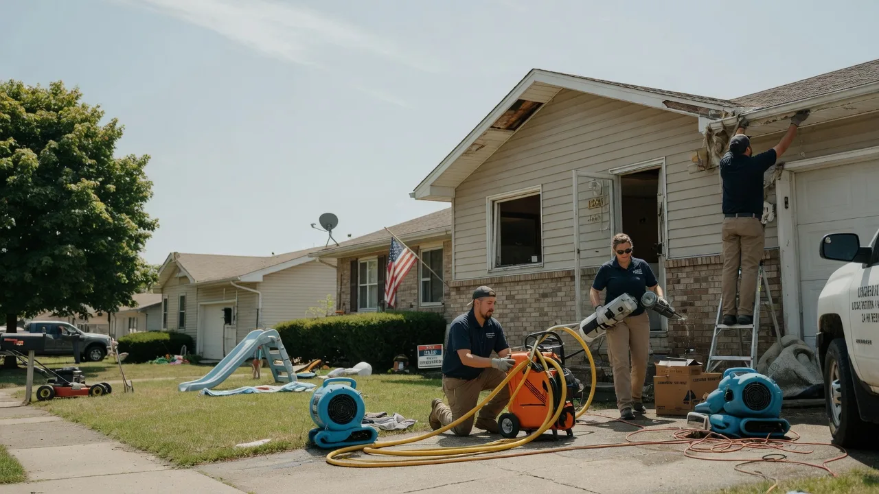 Water Damage Restoration in Flushing, MI near me